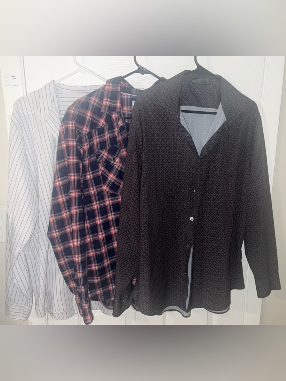 LOT OF 3 BUNDLE Mens Dress Shirts size XL